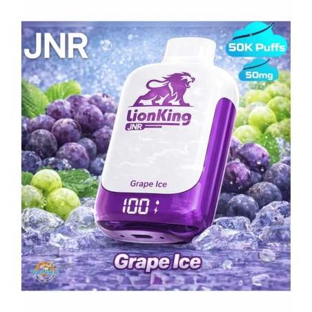 JNR Lion King Grape Ice 50000 Puff | Pods TR