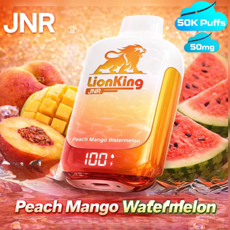 JNR Lion King Peach Mango Watermelon 50000 Puff | Pods TR