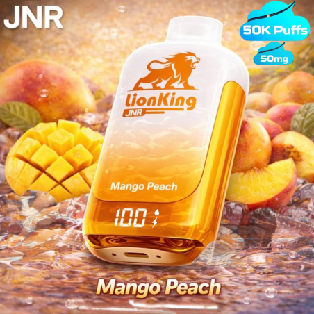 JNR Lion King Mango Peach 50000 Puff | Pods TR