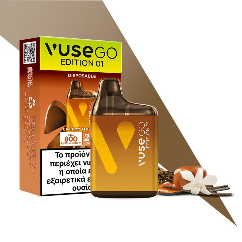 Vuse GO Edition 01 Creamy Tobacco Vuse GO Edition 01 Creamy Tobacco