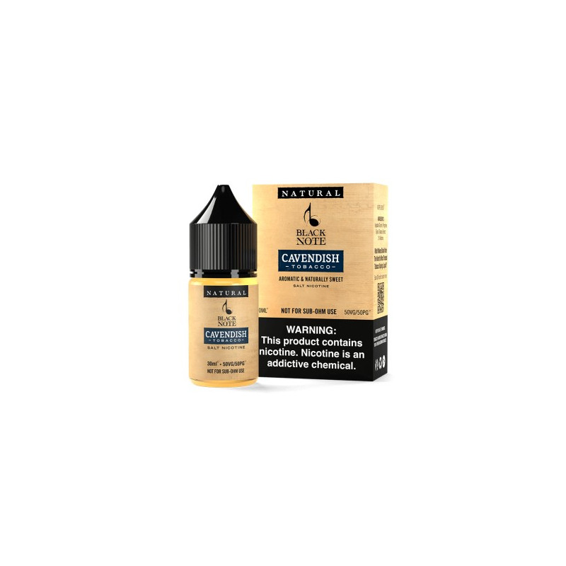 Black Note - Cavendish Tobacco 30ml Salt Black Note - Cavendish Tobacco 30ml Salt
