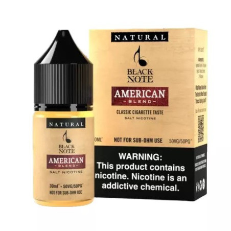 Black Note - American Blend 30ml Salt
