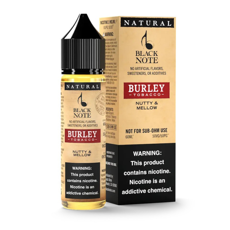 Black Note - Burley Tobacco 60ml Black Note - Burley Tobacco 60ml