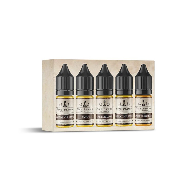 Five Pawns - Original Series Sample Pack 5x10ml Five Pawns - Original Series Sample Pack 5x10ml
