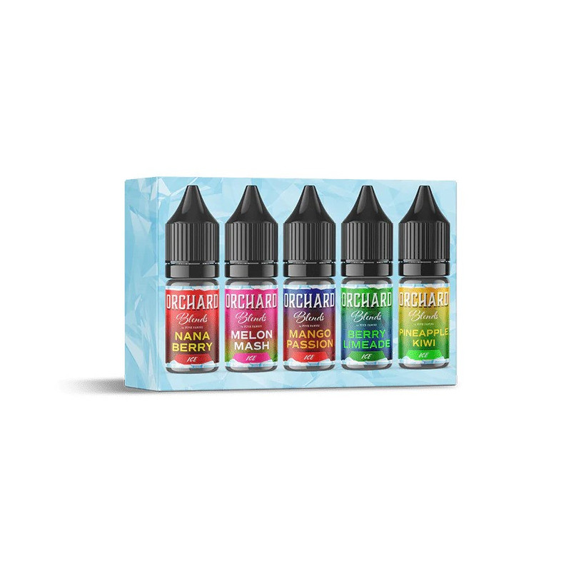 Five Pawns - Orchard Blends Ice Sample Pack 5x10ml Five Pawns - Orchard Blends Ice Sample Pack 5x10ml