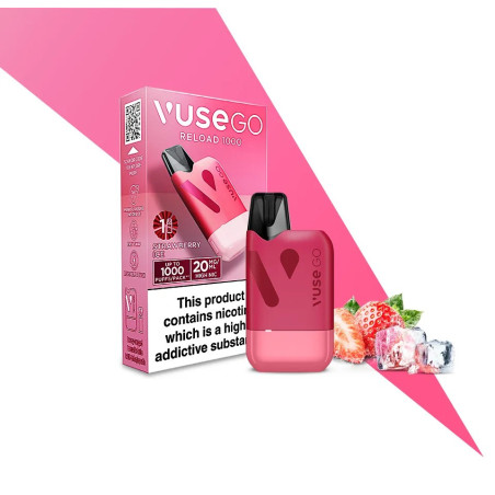 Vuse GO Reload 1000 - Strawberry Ice