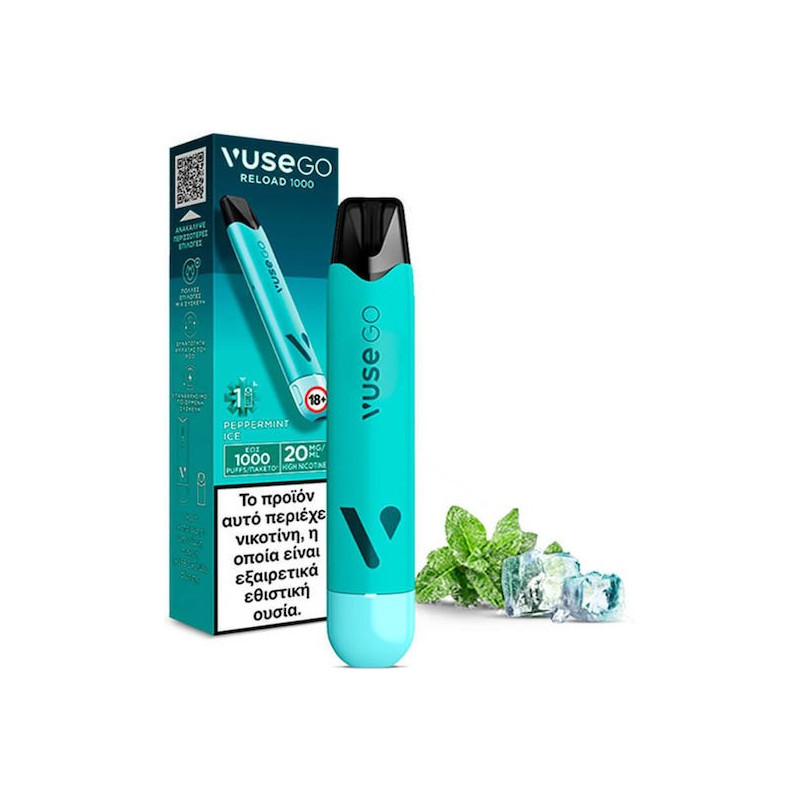 Vuse GO Reload 1000 Pen - Peppermint Ice Vuse GO Reload 1000 Pen - Peppermint Ice