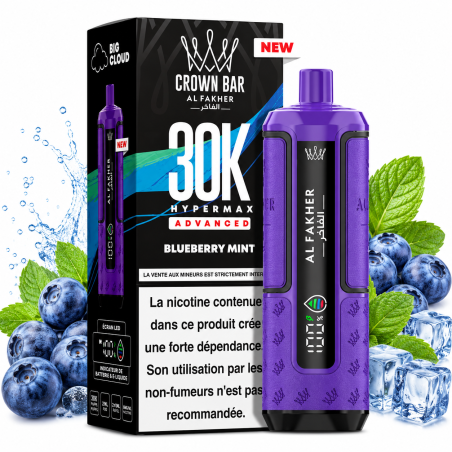 Al Fakher Blueberry Mint 30K Hypermax Puff | 30000 Çekim