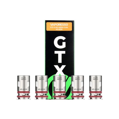 Vaporesso GTX Coil Mesh ve Dual Mesh | Pods-TR