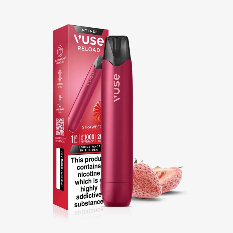 Vuse GO Reload Pen - Strawberry Ice Vuse GO Reload Pen - Strawberry Ice