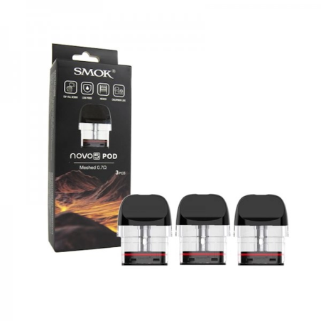 SMOK Novo 5 0.7Ω Mesh Kartuş 3'lü Paket | Pods TR