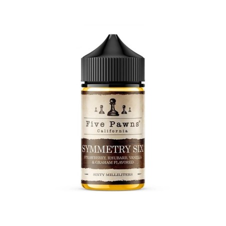 Five Pawns Symmetry Six 60 ml Likit 3-6-12 mg | Pods-TR