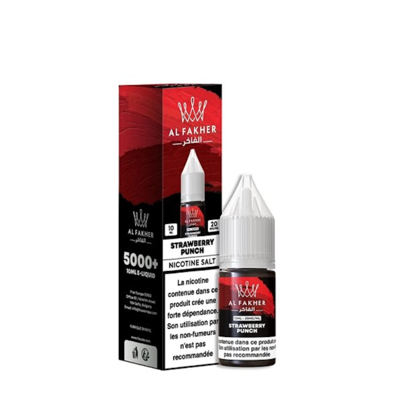 Al Fakher - Strawberry Punch 10 ml Salt Al Fakher - Strawberry Punch 10 ml Salt